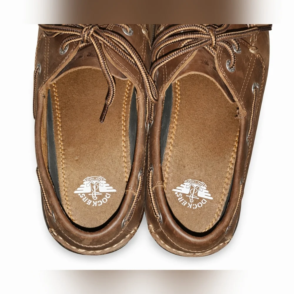 Dockers Men's Vargas Leather Casual Classic Boat Shoe US9.5